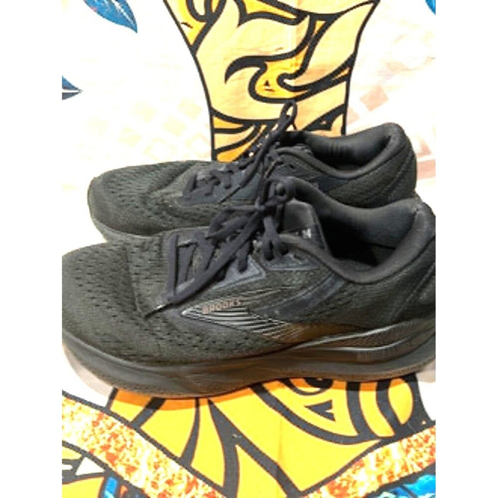 Brooks Adrenaline GTS 24 Women’s Running Shoes Black Size 10 Medium - Picture 3 of 9